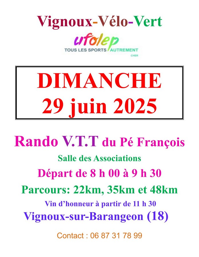 Rando VTT Vignoux sur Barangeon (18)